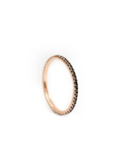 Black Micro Pave