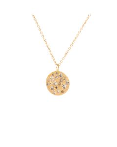 Cognac Diamond Necklace